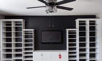 black wall retouched