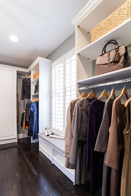 custom walk-in closet