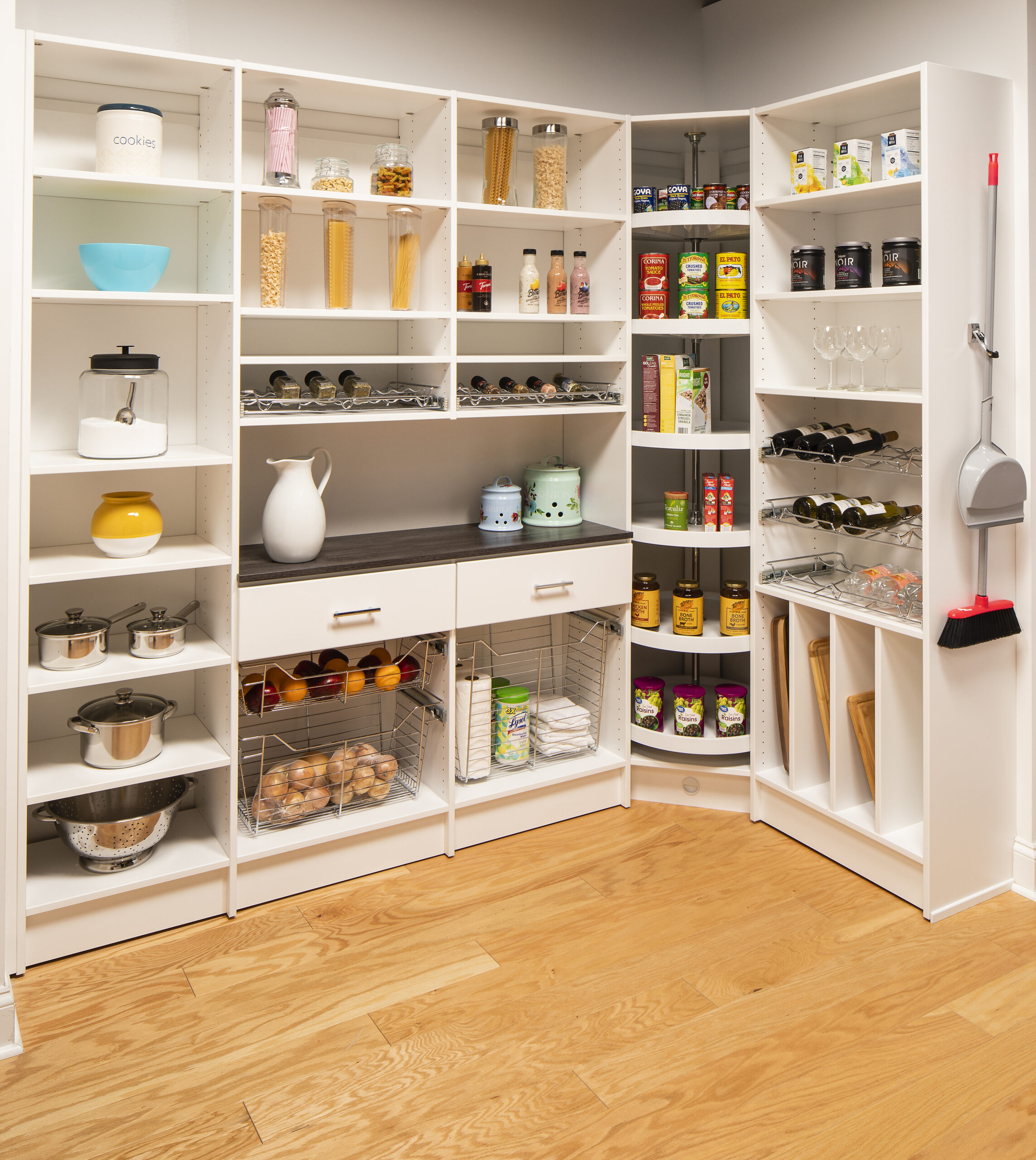 Custom Kitchen Pantry Organizer Systems & Storage Solutions