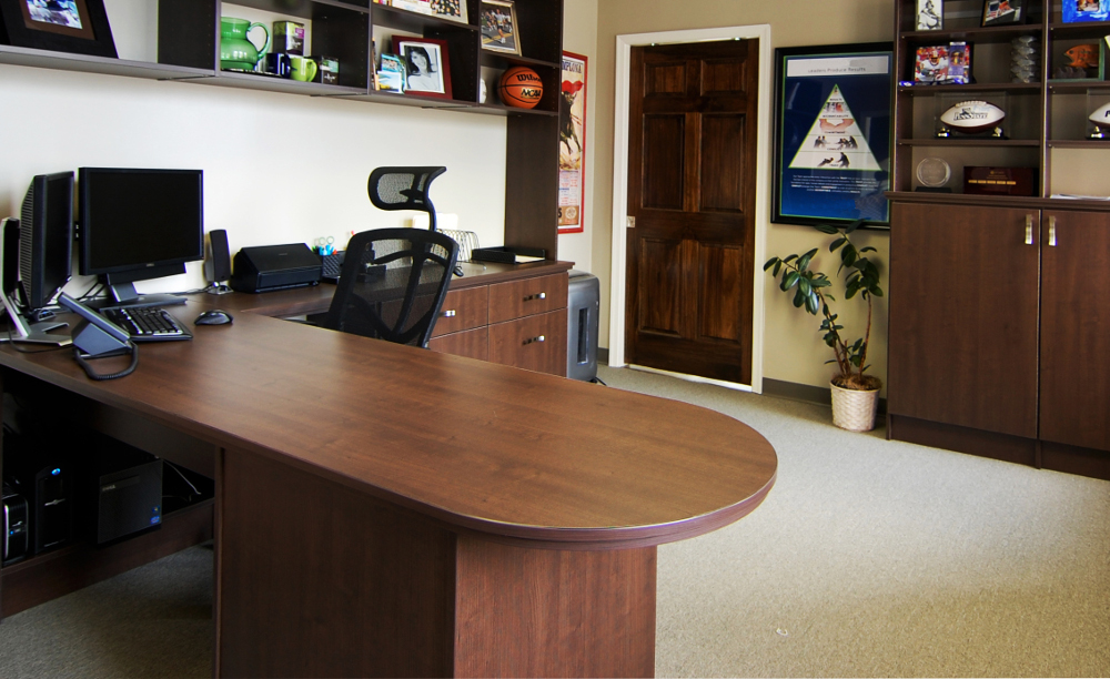 custom home office design