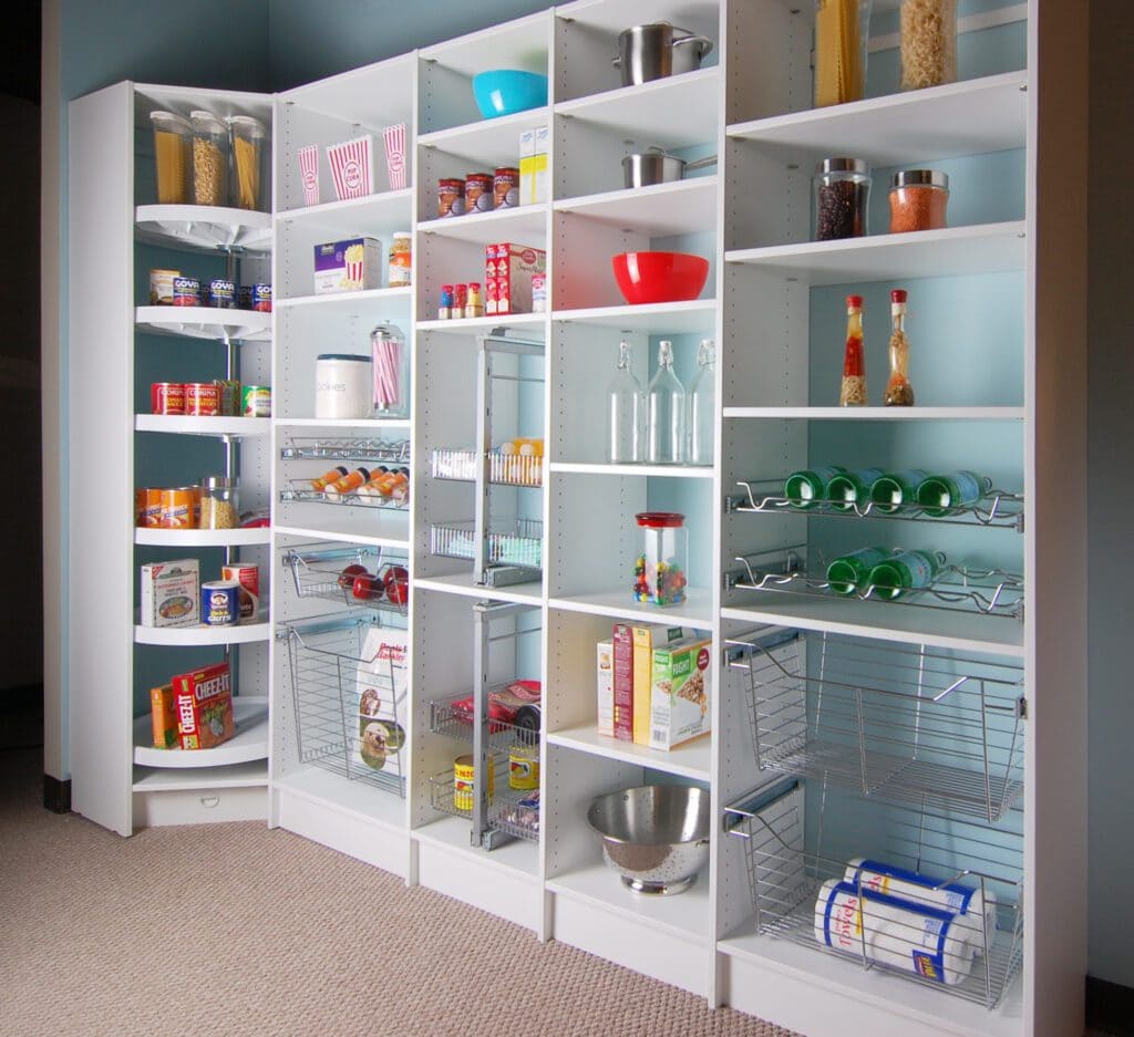 Reach-In Pantry Ideas & Designs: Custom Cabinets & Shelving