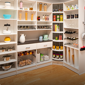 Reach-In Custom Pantry Ideas and Designs | Closet America