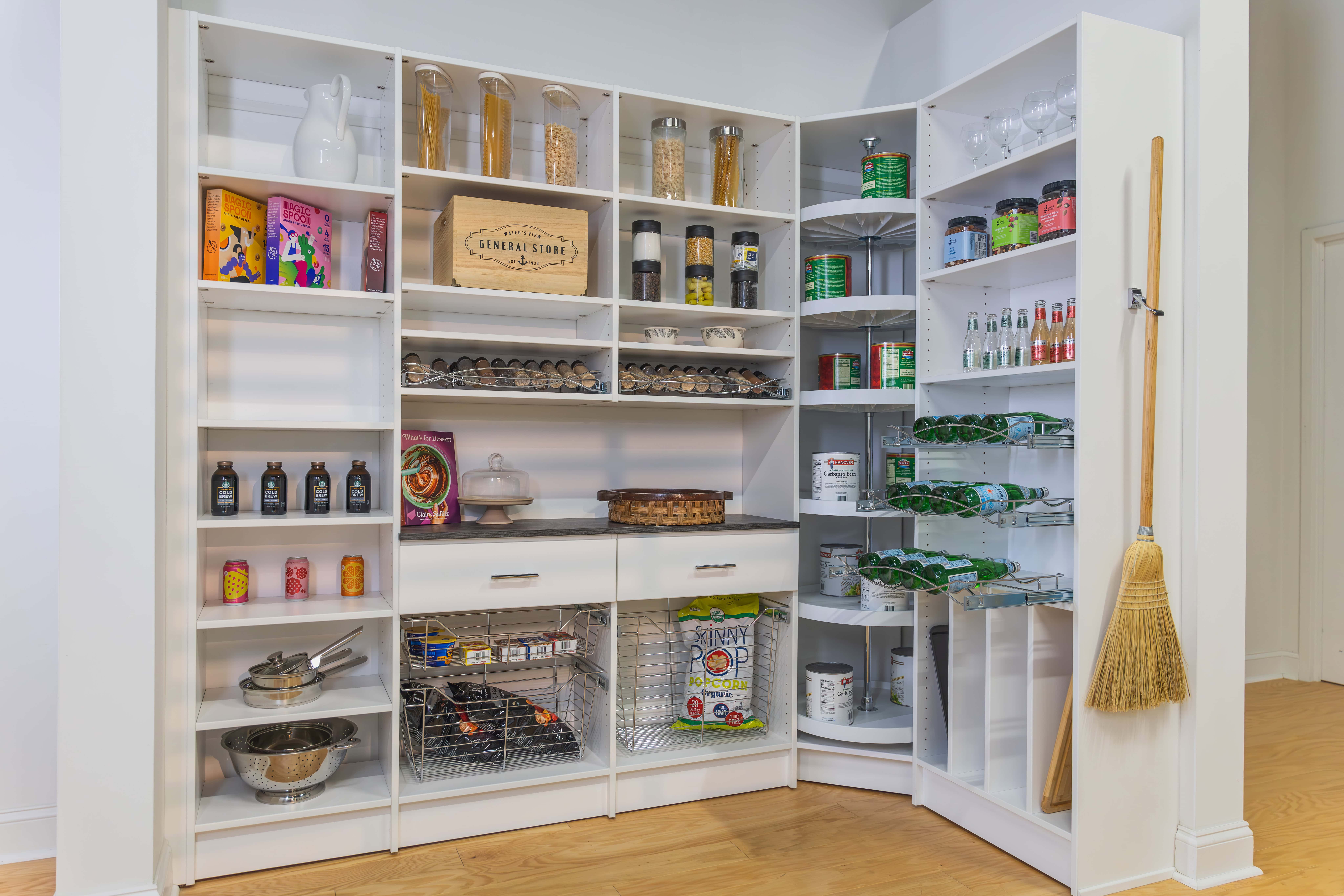 custom pantry organization by Closet America